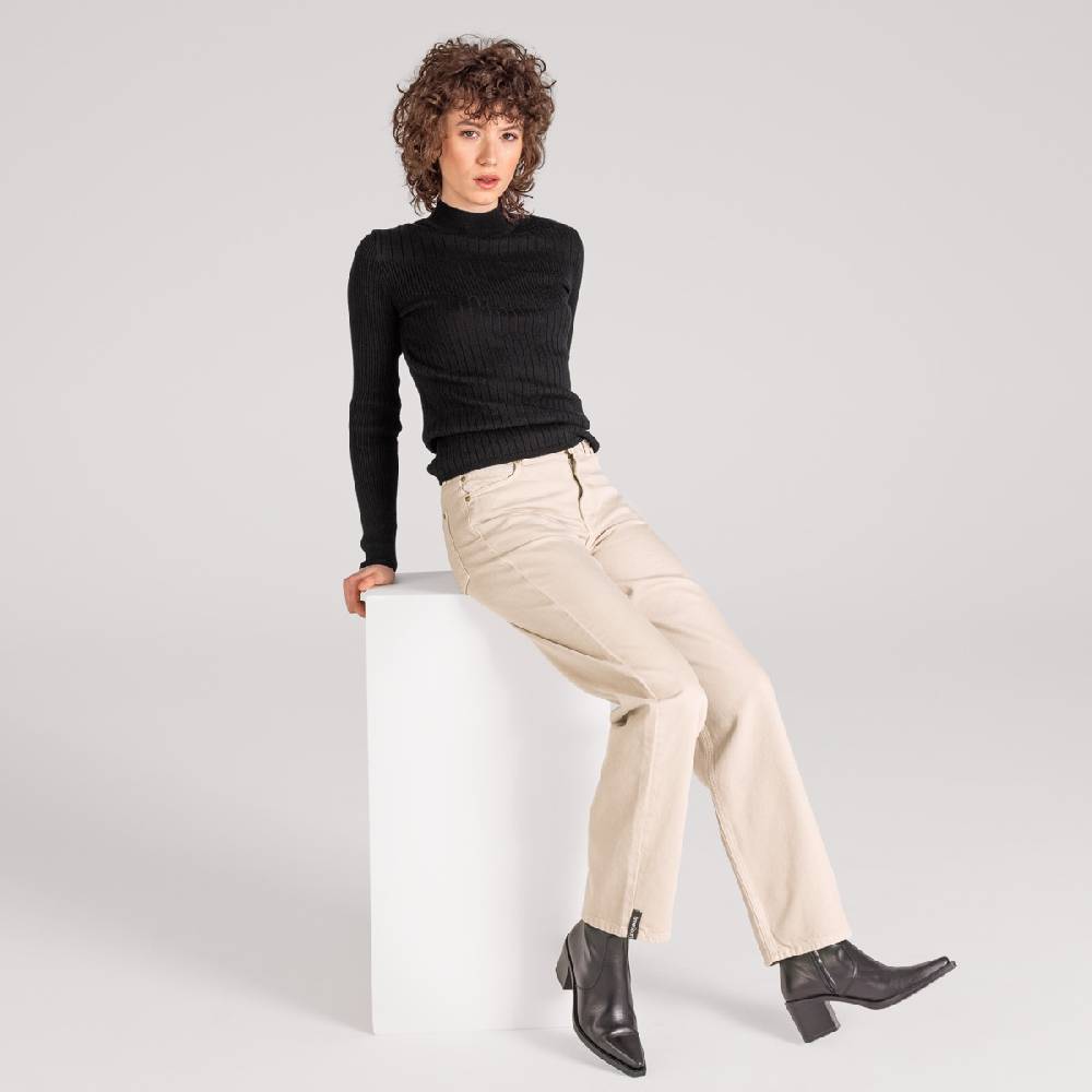 LIVING CRAFTS ABIONA - Langarm-Shirt - Off Black 50% Rabatt mit kostenlosem Versand
