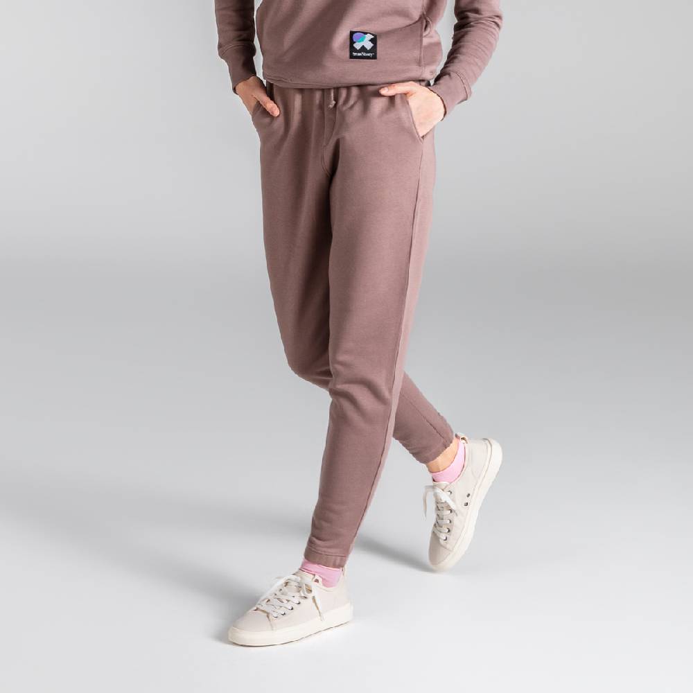 LIVING CRAFTS AHNOA - Sweat Pants - Mauve Kostenloser Versand international