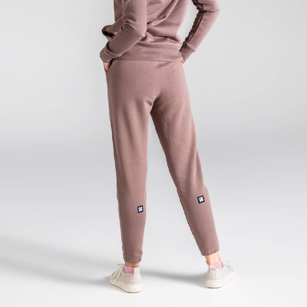 LIVING CRAFTS AHNOA - Sweat Pants - Mauve Kostenloser Versand international