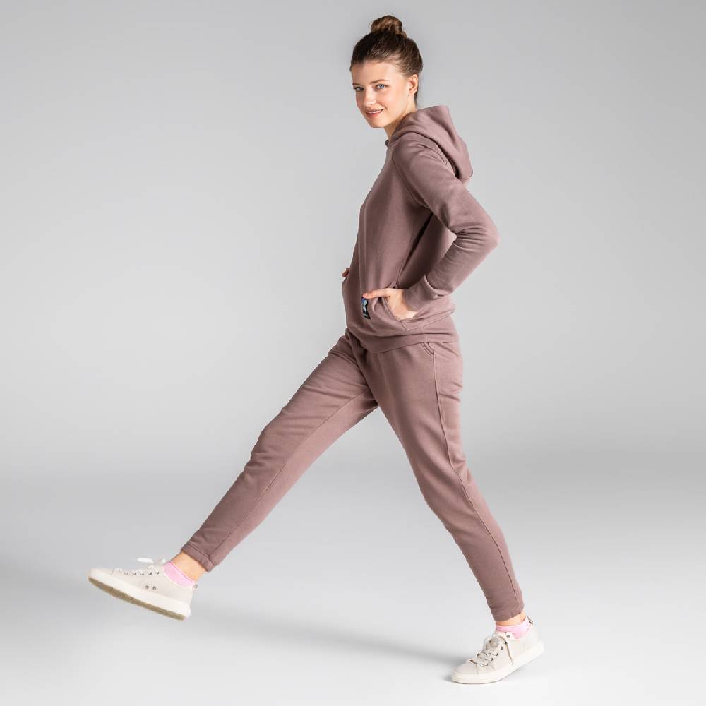 LIVING CRAFTS AHNOA - Sweat Pants - Mauve Kostenloser Versand international