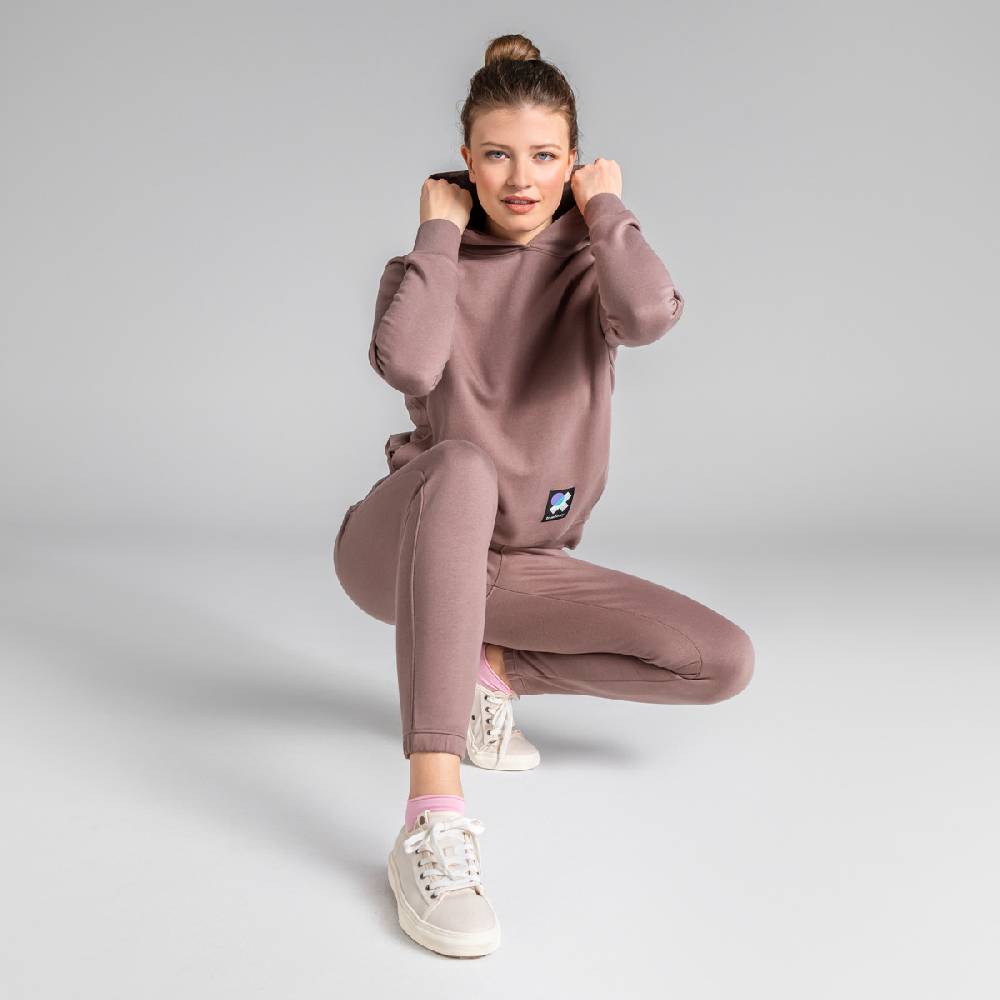 LIVING CRAFTS AHNOA - Sweat Pants - Mauve Kostenloser Versand international