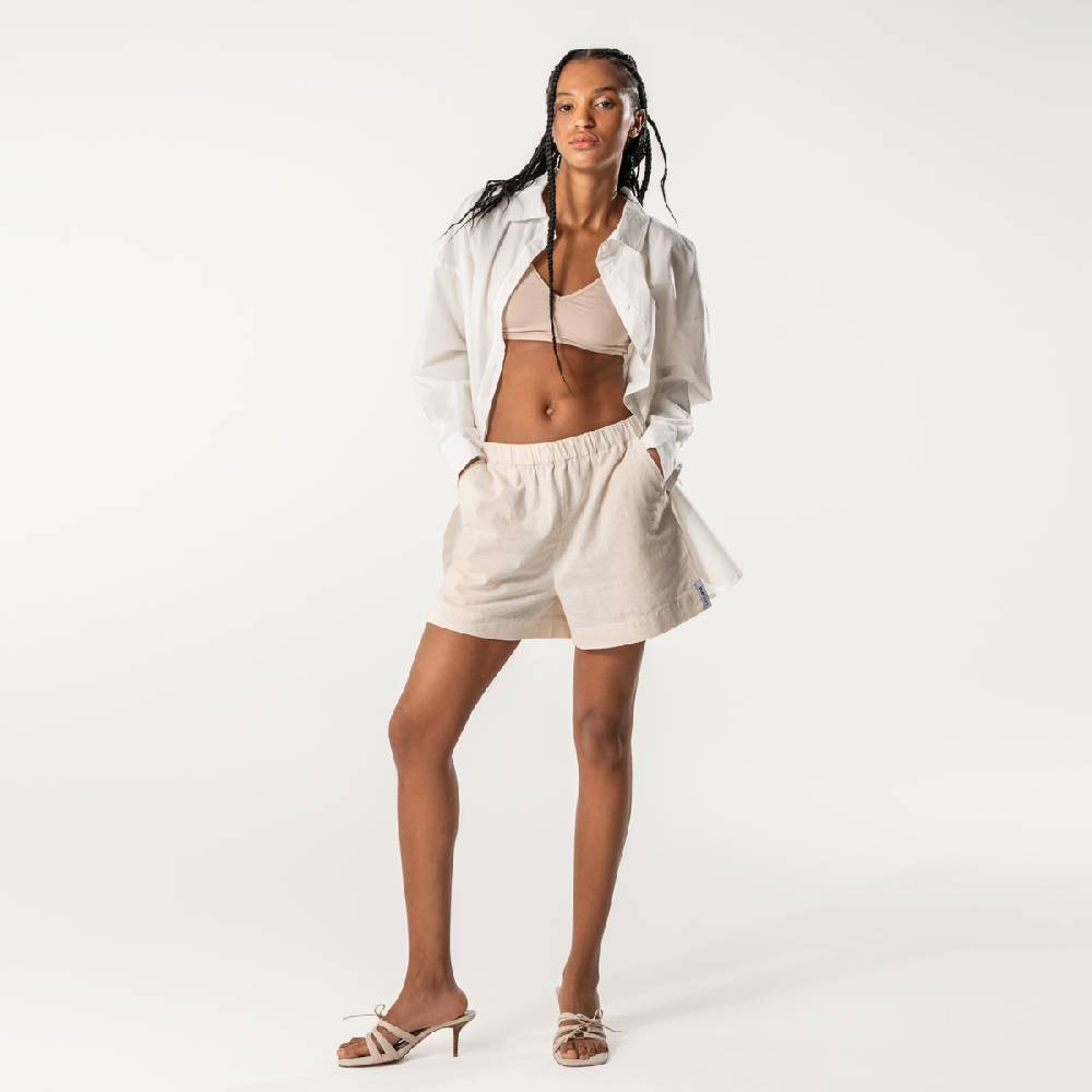 LIVING CRAFTS DORISA - Shorts - Sand Schlussverkauf