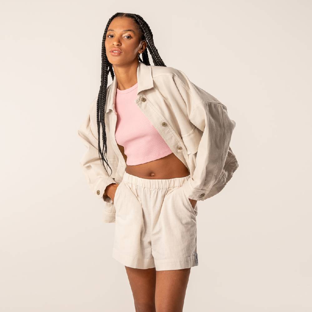 LIVING CRAFTS DORISA - Shorts - Sand Schlussverkauf