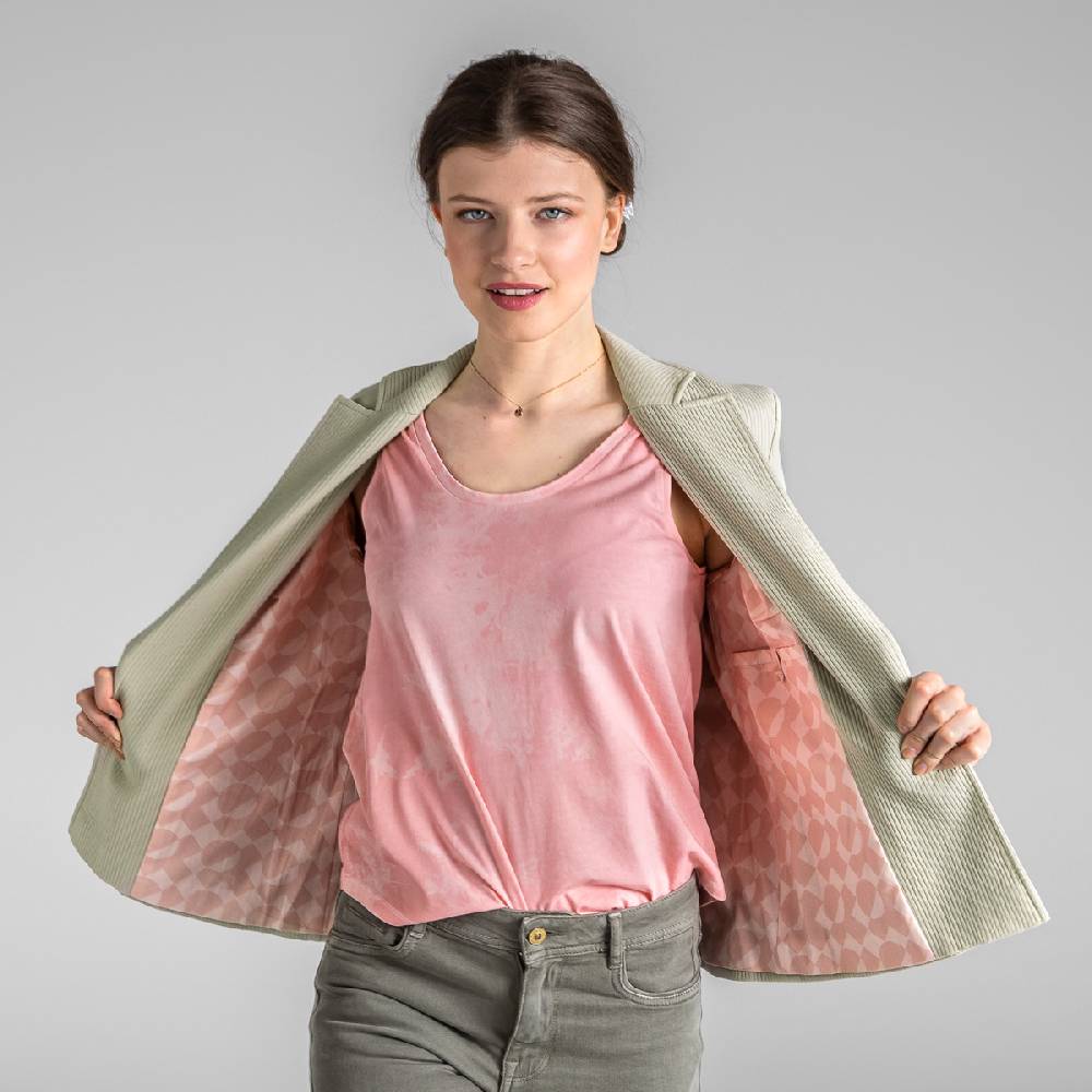 LIVING CRAFTS BEX - Blazer - Salbei Rabatt