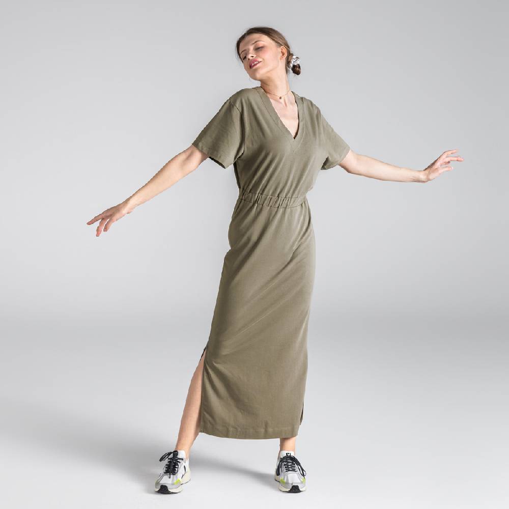 LIVING CRAFTS BAHATI - Kleid - Khaki Flash Sale