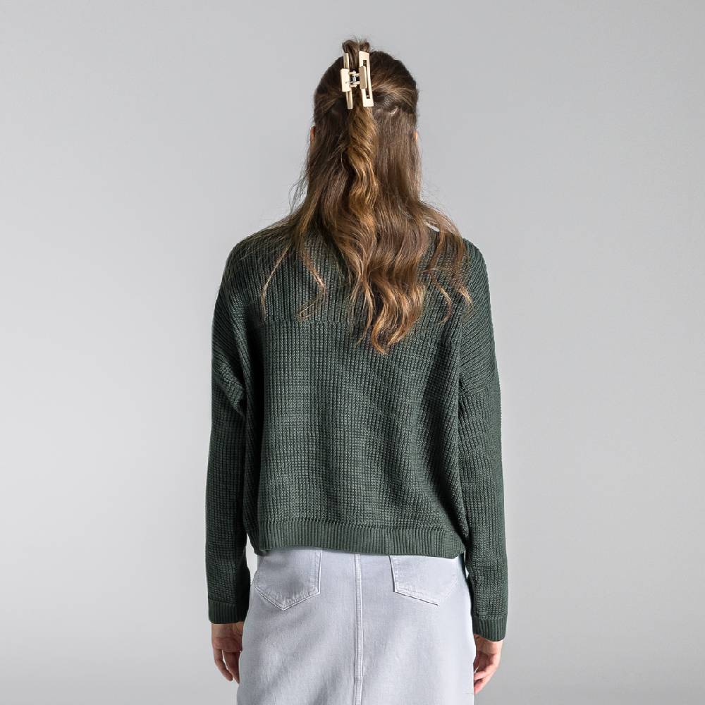 LIVING CRAFTS BEEKE - Pullover - Dark Khaki Begrenztes Angebot