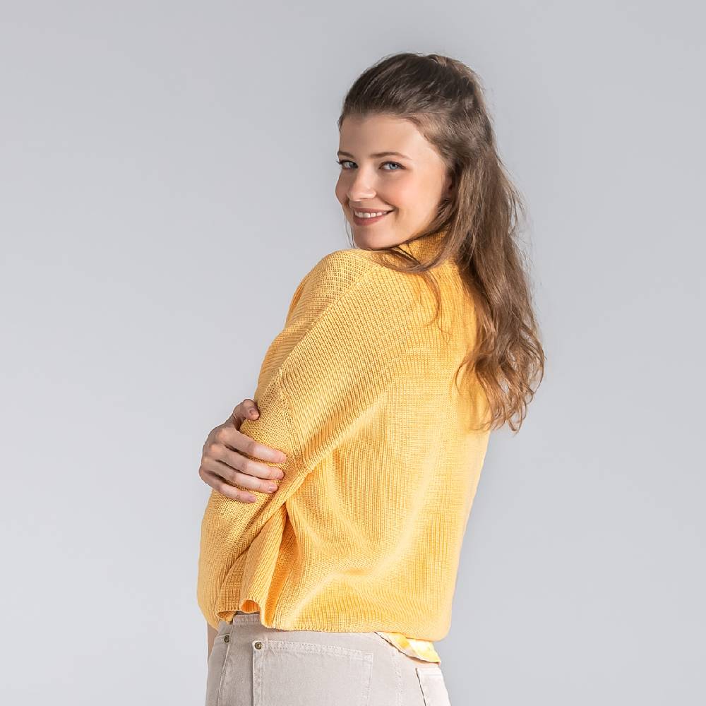 LIVING CRAFTS BINE - Strickjacke - Sunbleached Black Friday