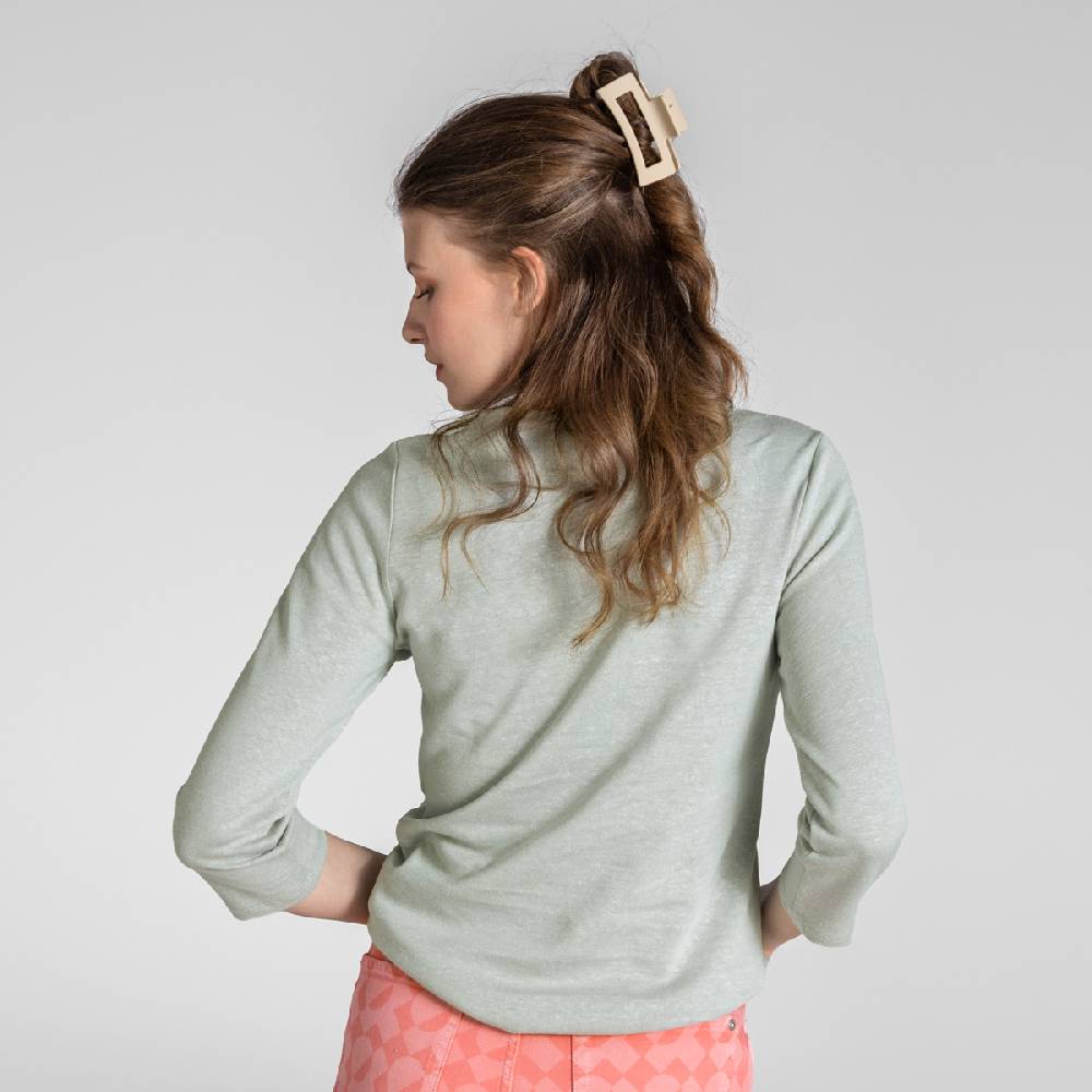 LIVING CRAFTS BIRKA - Shirt - Salbei Muttertagsangebot