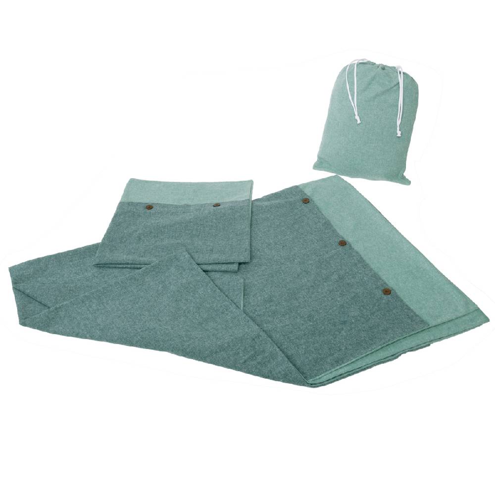 LIVING CRAFTS SARENTINO - Bettwäsche-Set, 2-teilig - Atlantic Sea Heißer Verkauf