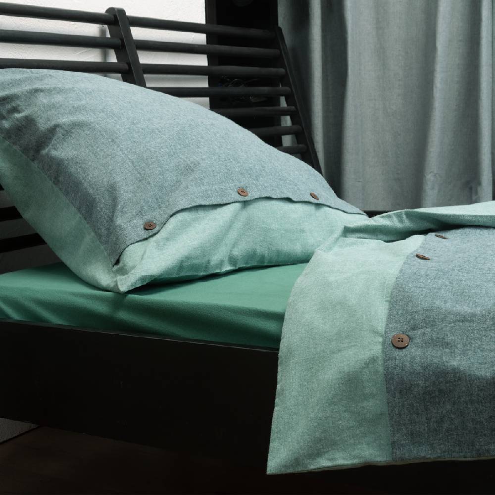 LIVING CRAFTS SARENTINO - Bettwäsche-Set, 2-teilig - Atlantic Sea Heißer Verkauf