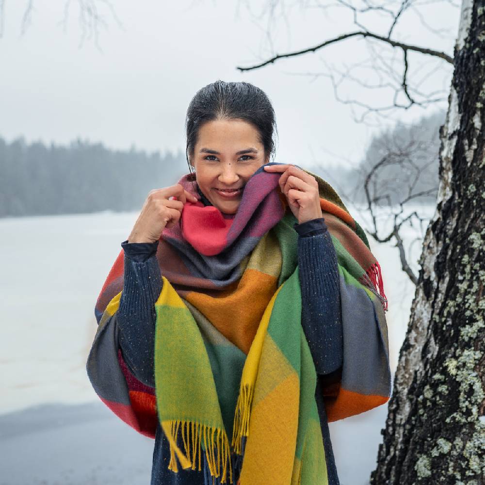 LIVING CRAFTS NORTHERN LIGHTS - Decke - Multicolor Online Outlet