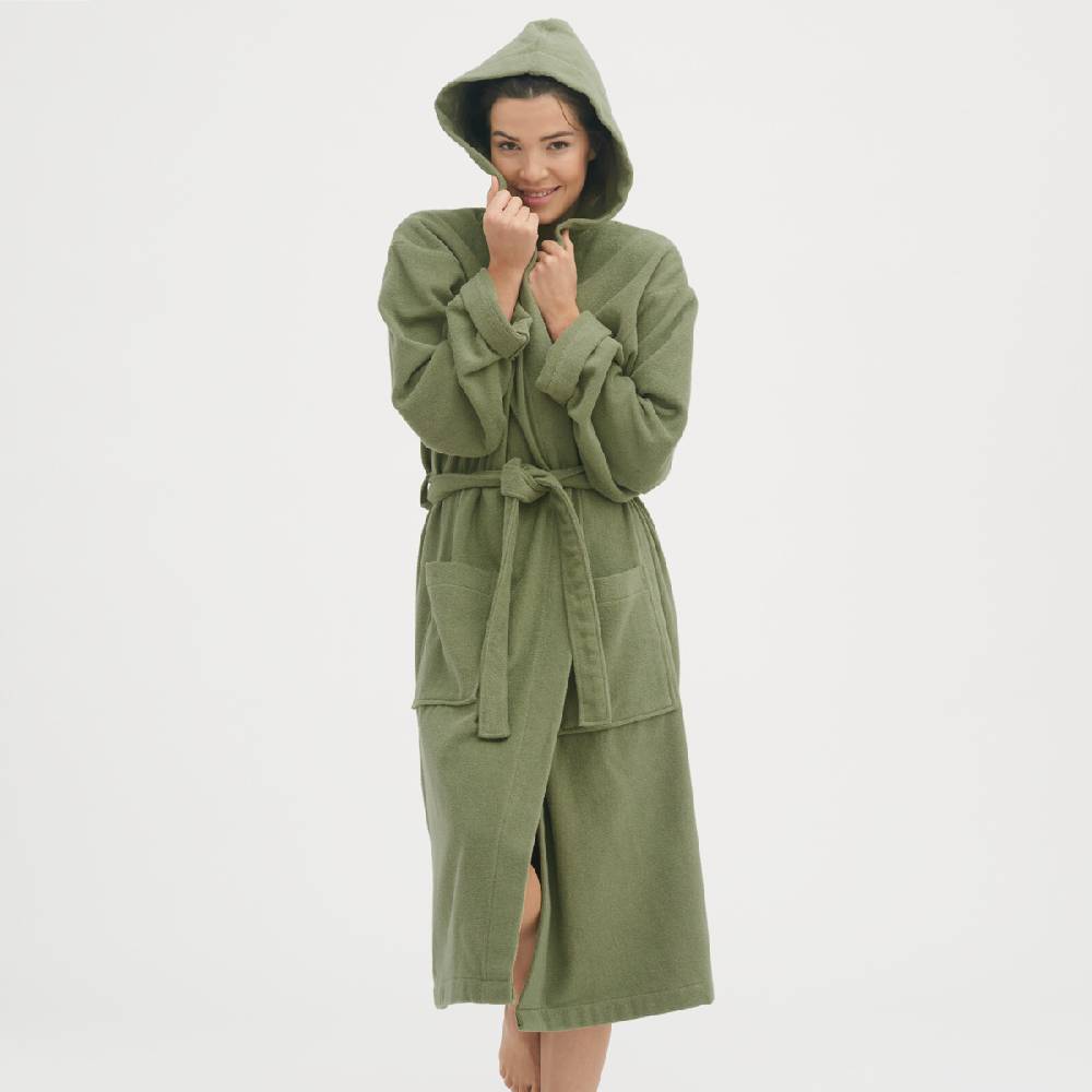 LIVING CRAFTS ORLANDO - Bademantel - Khaki Saisonale Angebote