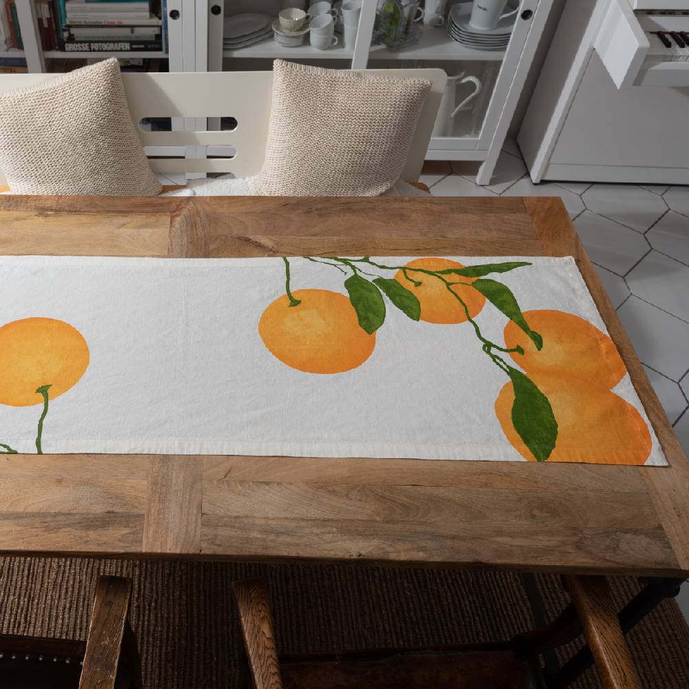 LIVING CRAFTS OREGANO - Tischläufer - Orange Wochenangebot
