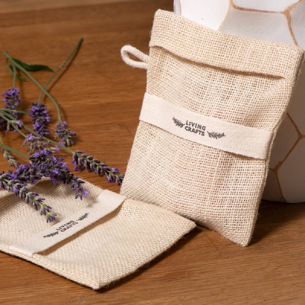 LIVING CRAFTS MATERA - Seifensäckchen, 2er Pack - Natural Neueste Stile