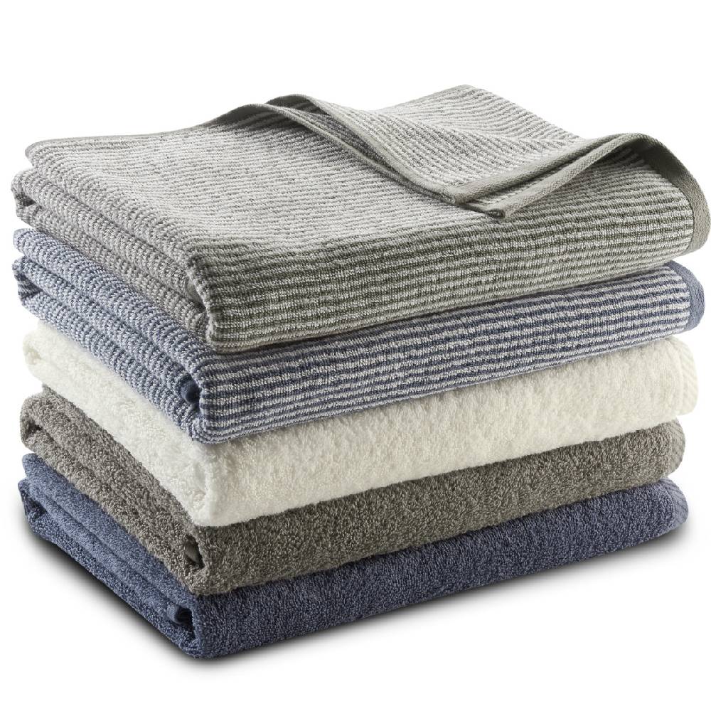 LIVING CRAFTS BARCELONA - Badetuch - Infinity Blue/Natural Zeitbegrenzte Promotion