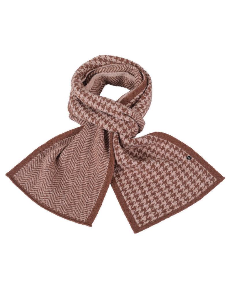 Loevenich SET Strickmütze + Schal - Puder-Cognac Großer Ausverkauf