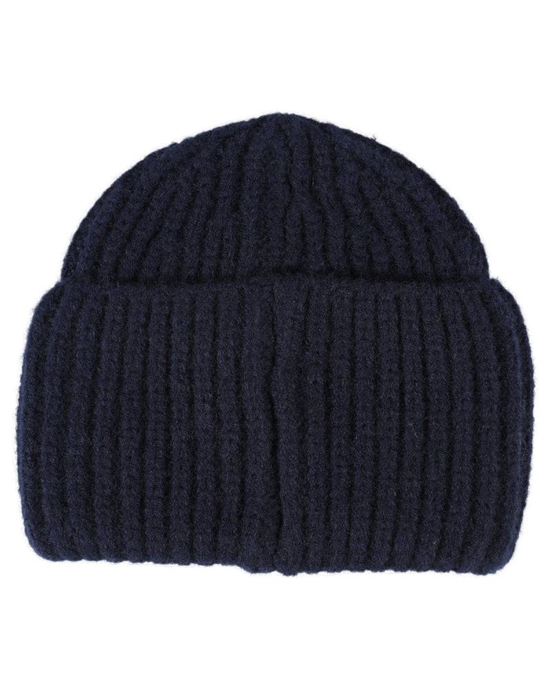 Loevenich SET Strickmütze + Rautenschal - Marine-Multi Marine Begrenztes Angebot