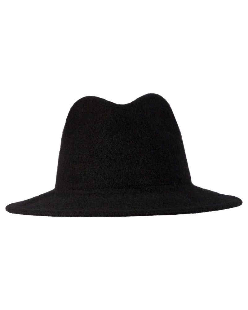 Loevenich Damen Woll-Fedora - Schwarz Muttertagsangebot