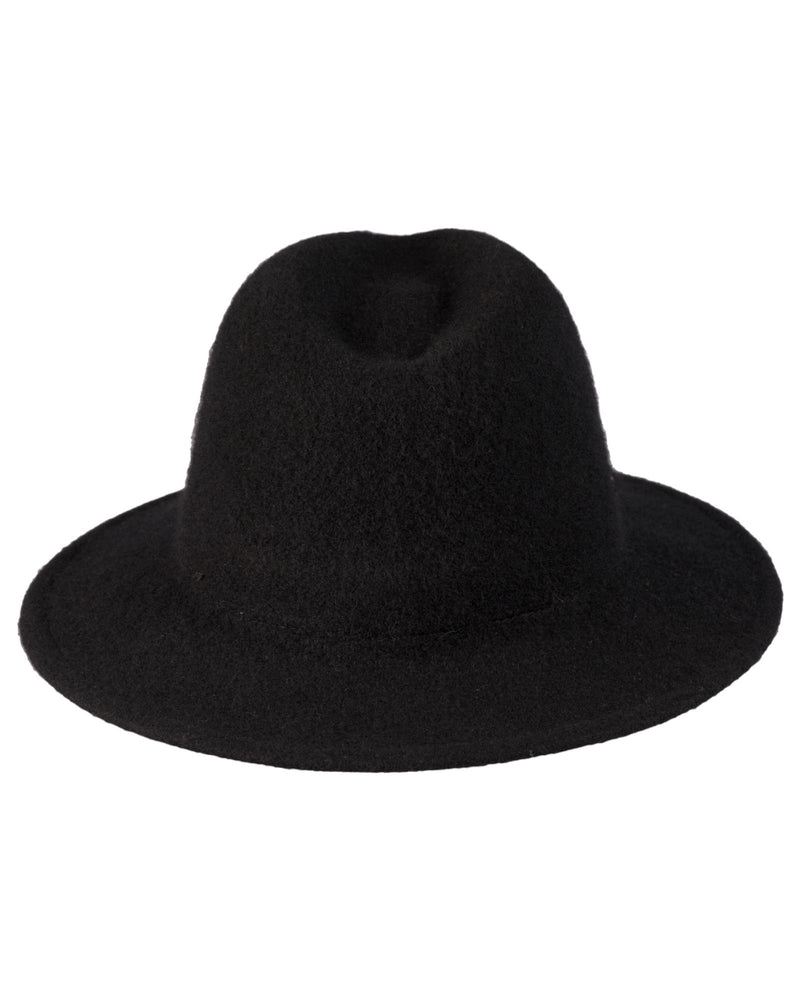 Loevenich Damen Woll-Fedora - Schwarz Muttertagsangebot
