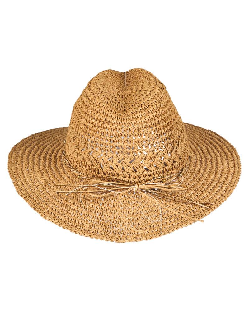 Loevenich gehäkelter Fedora Hut-Kamel Tägliche Deals