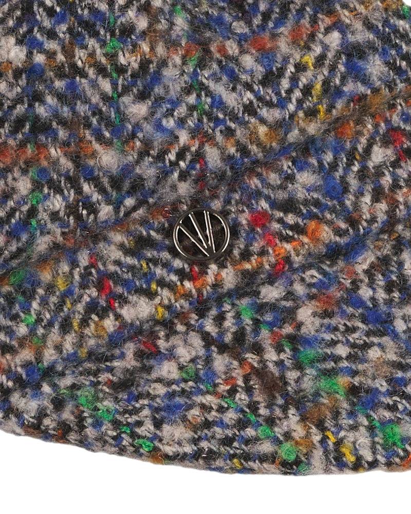 Loevenich Tweed Kapitänskappe - multi Blau Sonderangebote