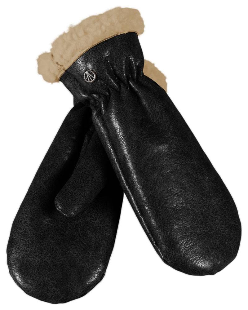 Loevenich Kunstleder Handschuhe - Schwarz Super Sparpreis
