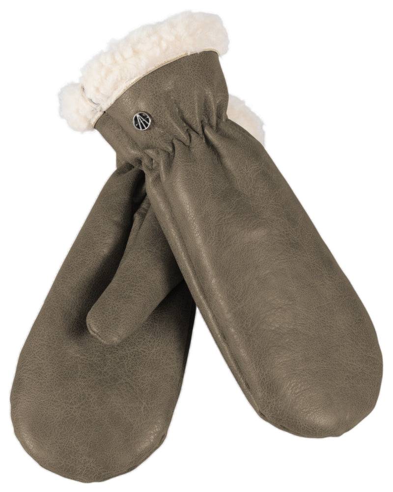 Loevenich Kunstleder Handschuhe - Oliv Wochenangebot