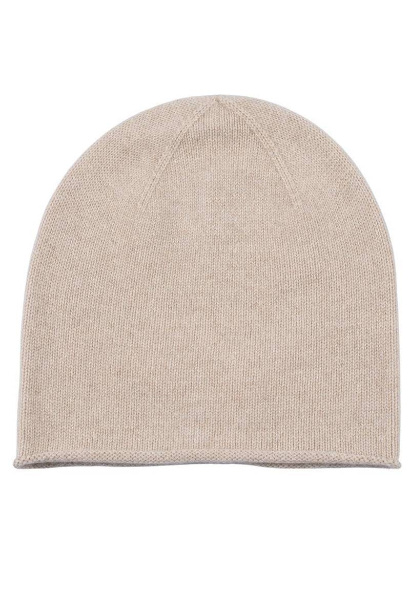 Loevenich Kaschmir Beanie - Beige meliert Flash Sale
