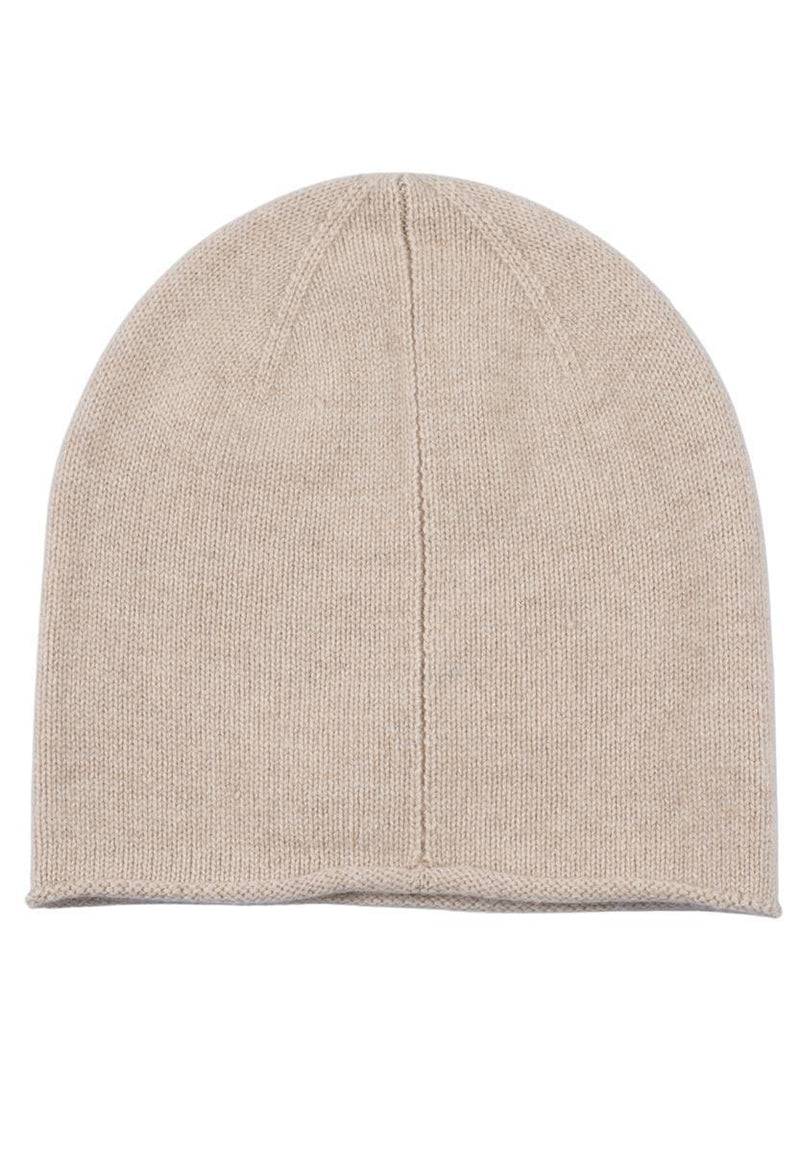 Loevenich Kaschmir Beanie - Beige meliert Flash Sale