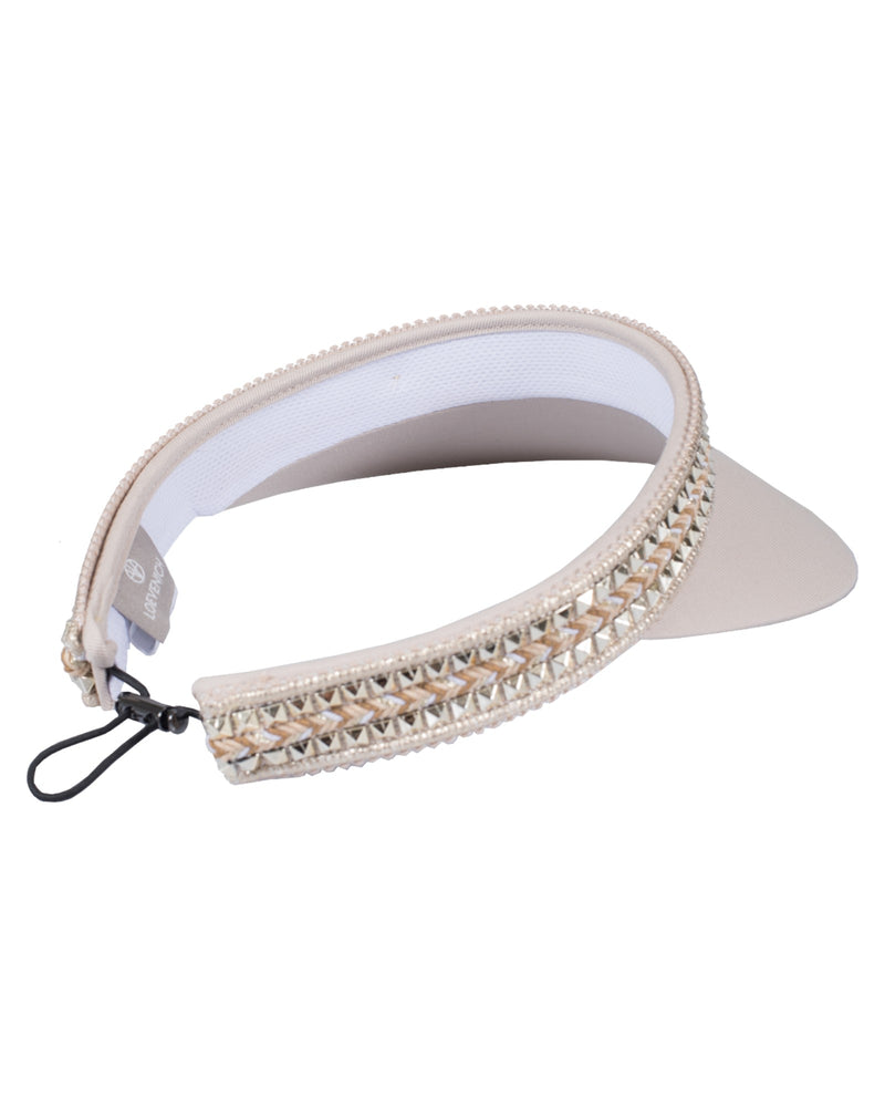 Loevenich Visor mit Nieten-Garnitur - Sand Exklusivangebot