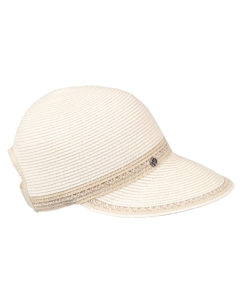 Loevenich Baseball Cap aus softer melange Papierborte-Creme-Natur Cyber Monday