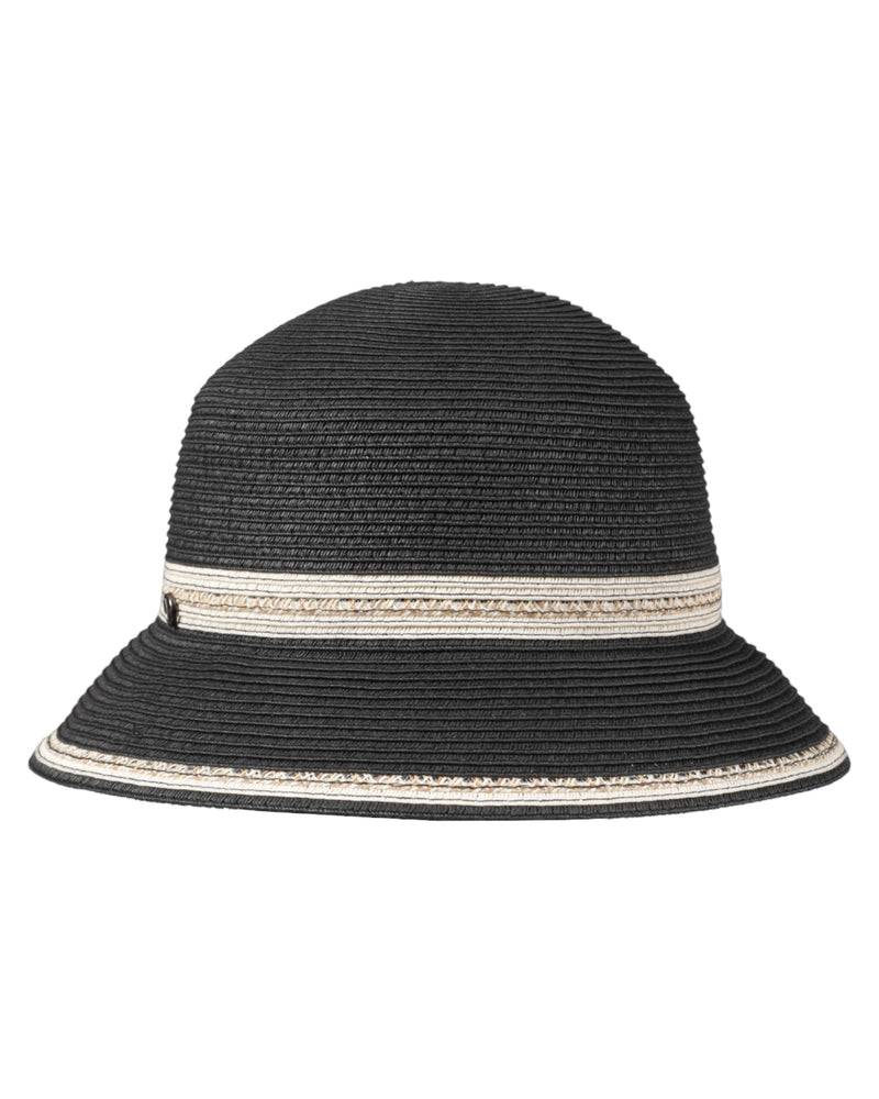 Loevenich kleiner Bucket Hut-schwarz-creme Vatertagsangebot