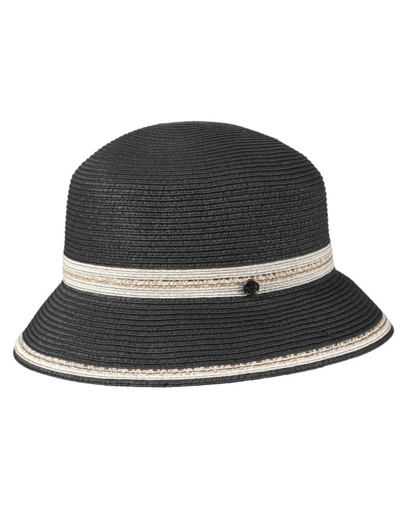 Loevenich kleiner Bucket Hut-schwarz-creme Vatertagsangebot
