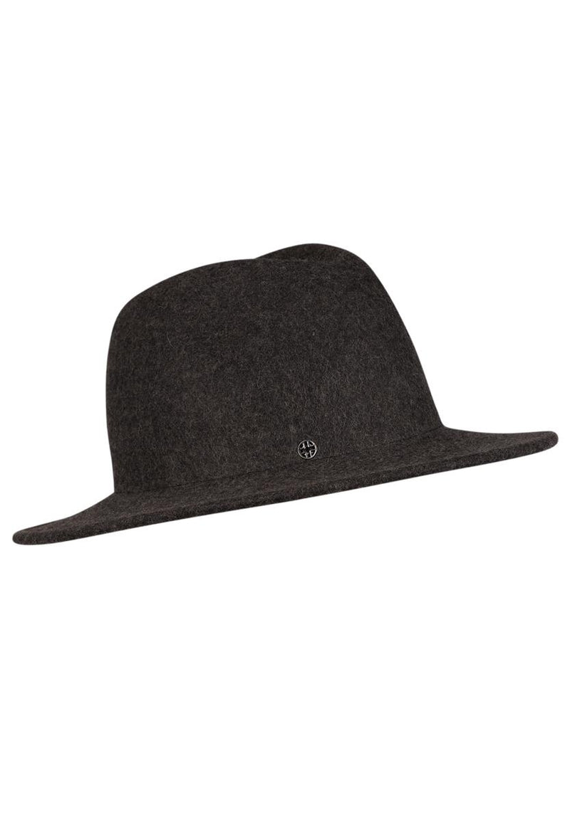 Loevenich kleiner Fedora - Anthrazit meliert Saisonale Angebote
