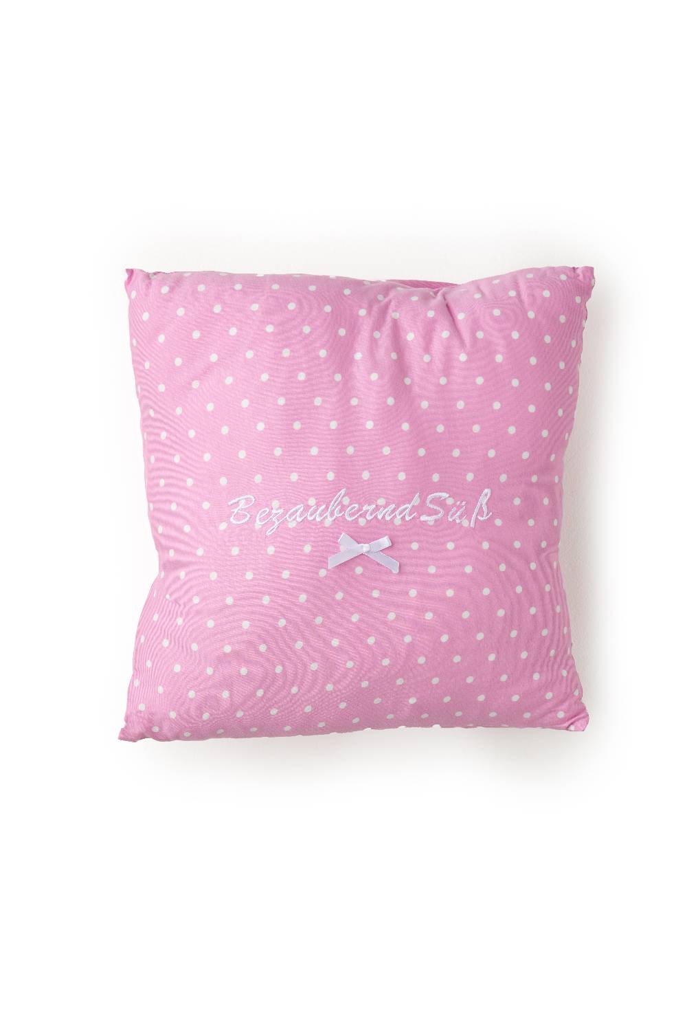 Louis & Louisa Kissenhülle "Bezaubernd süß", rosa allover Jubiläumsangebot