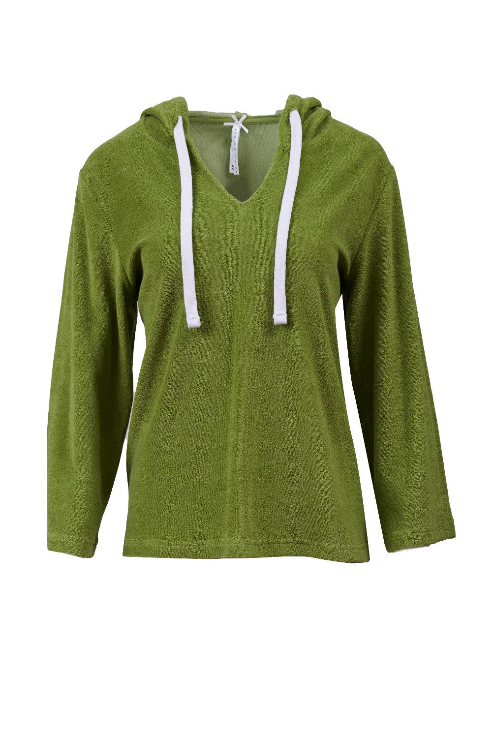 Louis & Louisa Hoody Frottee, avocado Online