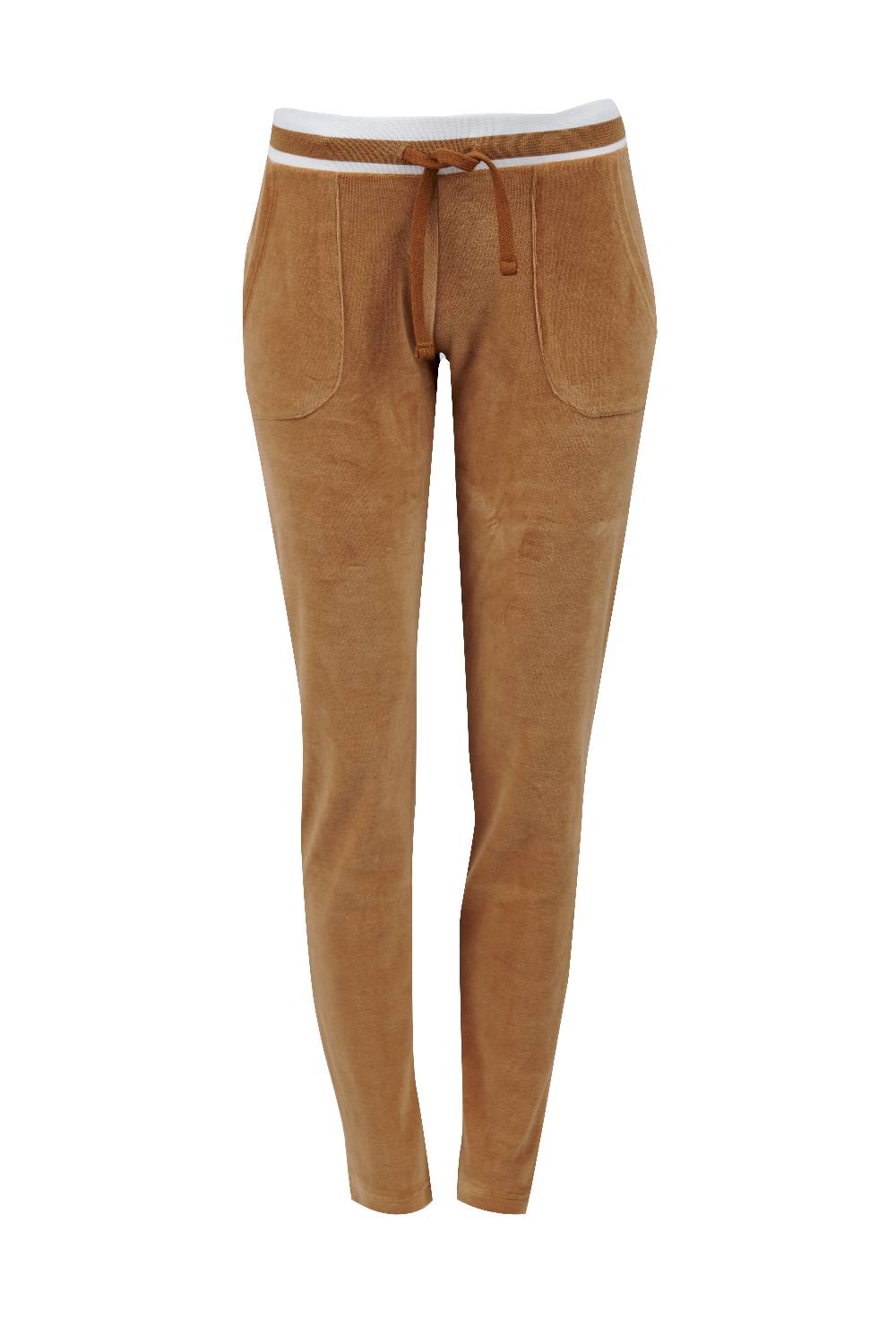 Louis & Louisa Hose Nicky Damen, camel mit Streifen Saisonschlussverkauf