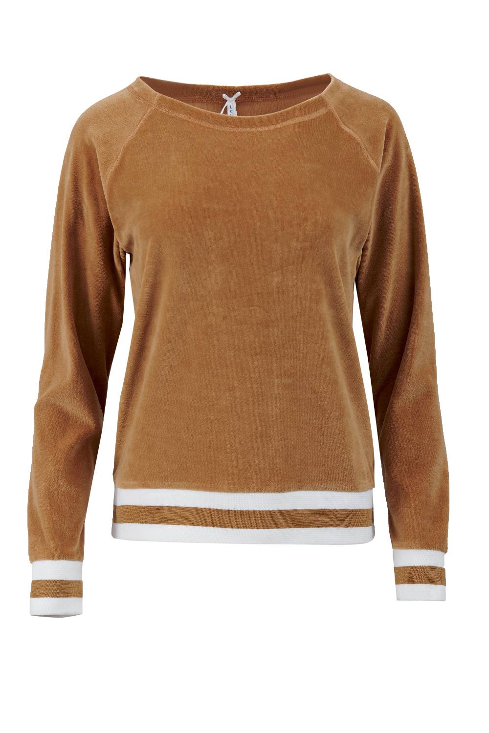 Louis & Louisa Sweaty Nicky Damen, camel mit Streifen Cyber Monday