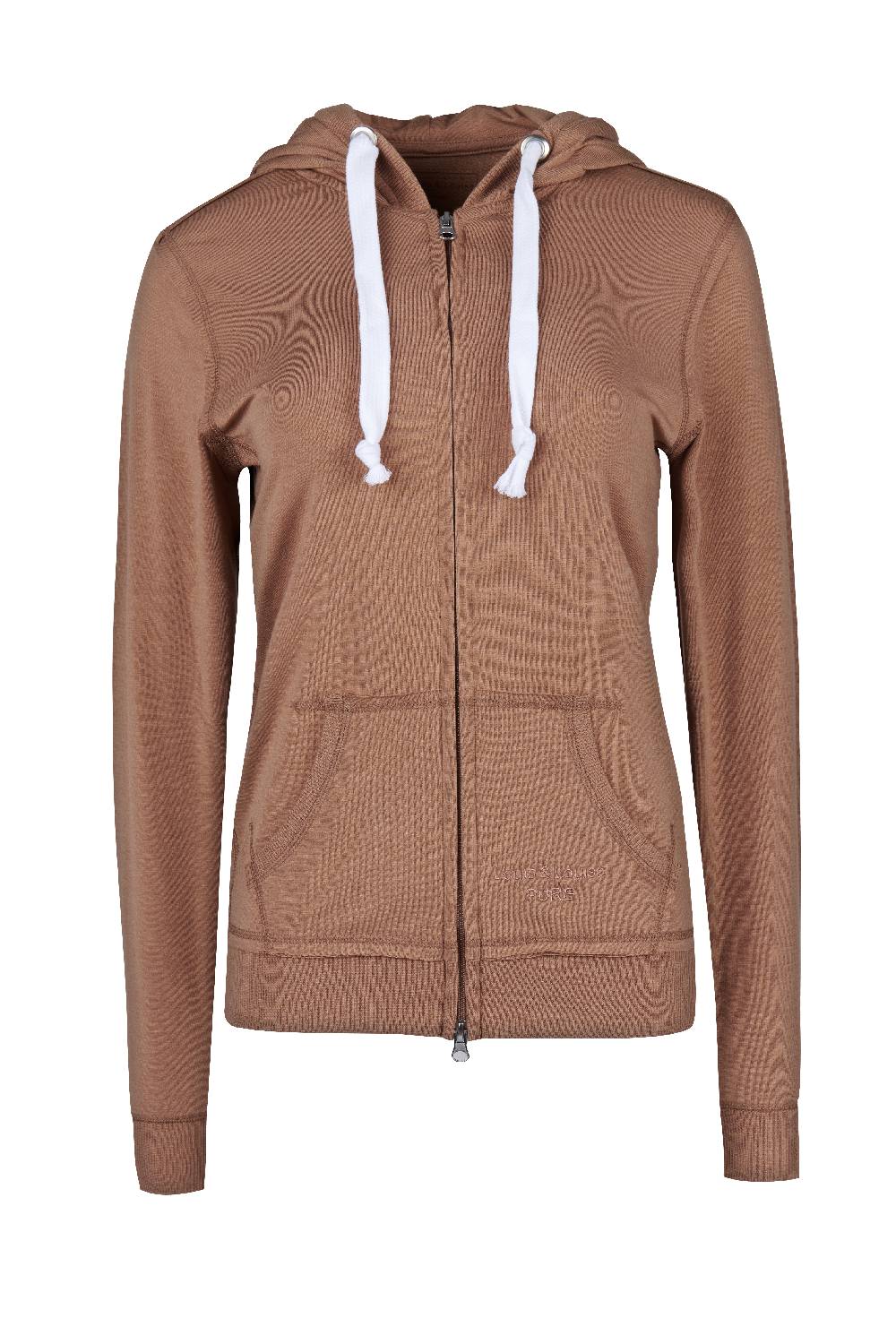 Louis & Louisa PURE Sweatjacke,camel Neueste Mode