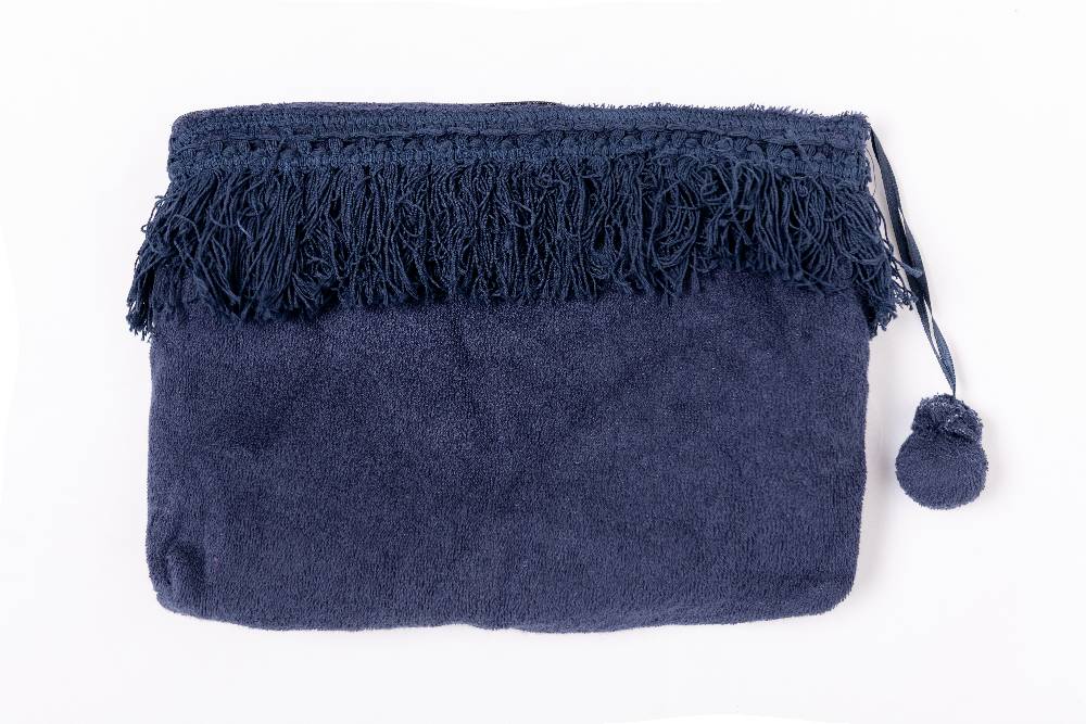 Louis & Louisa Kosmetiktasche, dunkelblau Frottee Neueste Mode
