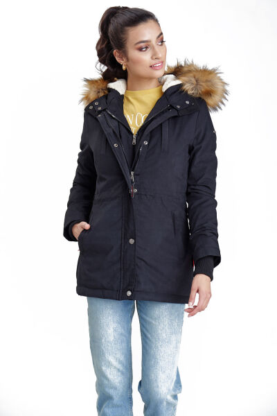Marikoo Akira warme Damen Winterjacke mit Kapuze Riesige Rabatte