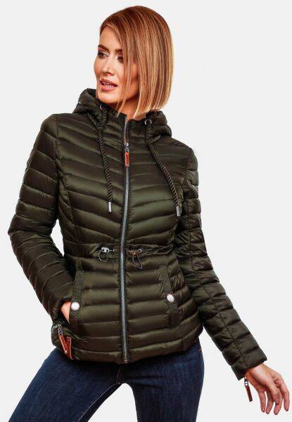 Marikoo Aniyaa Damen Steppjacke mit Kapuze Fabrikladen