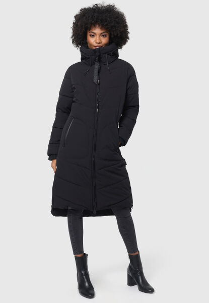 Marikoo Benikoo Damen lange Winterjacke Black Friday Preise