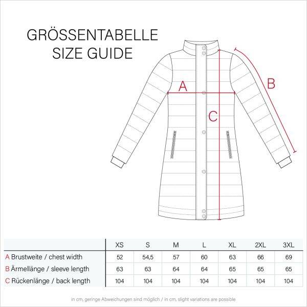 Marikoo Benikoo Damen lange Winterjacke Black Friday Preise