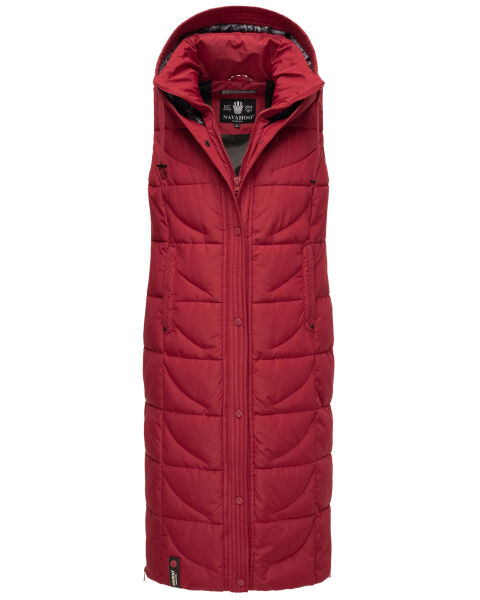 Marikoo Navahoo Brezelchen lange Damen Winter Weste Osterangebot