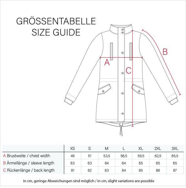 Marikoo Navahoo Freezestoorm Damen Parka Winterjacke gefüttert mit Kapuze Zeitlich begrenztes Angebot