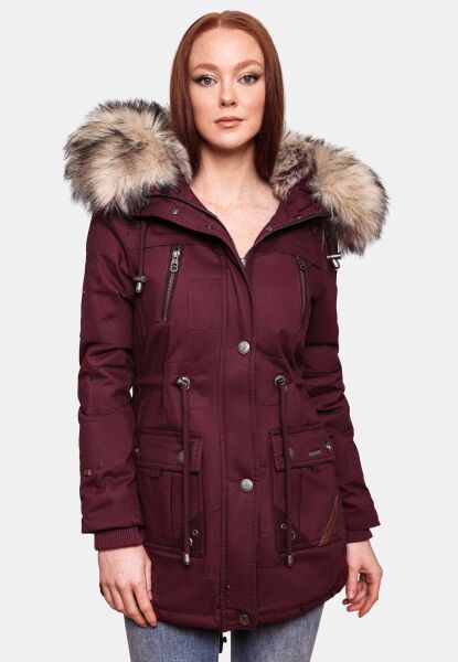 Marikoo Navahoo Honigfee Damen Parka Winterjacke Große Rabatte