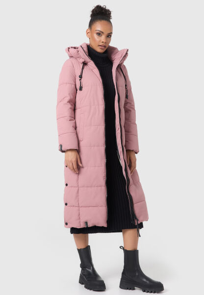 Marikoo Nadeshikoo Damen lange Winter Steppjacke Saisonale Angebote