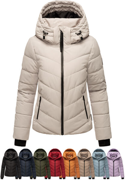 Marikoo Samuiaa modische Damen Winter Steppjacke Tägliche Deals