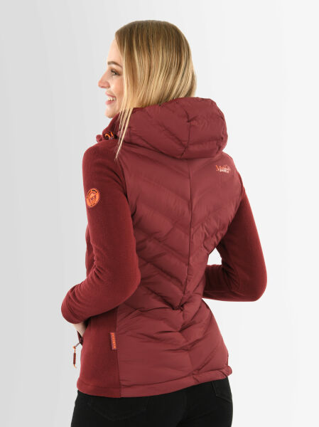 Marikoo Mountain Mount Haruna Damen Fleece Hybrid Jacke Wanderjacke Vierteljährliche Förderung